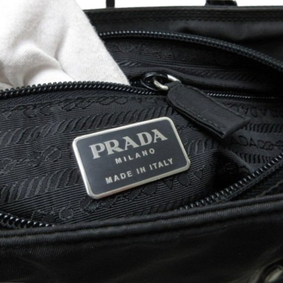 PRADA Black Leather Shoulder Bag - Picture 8 of 8